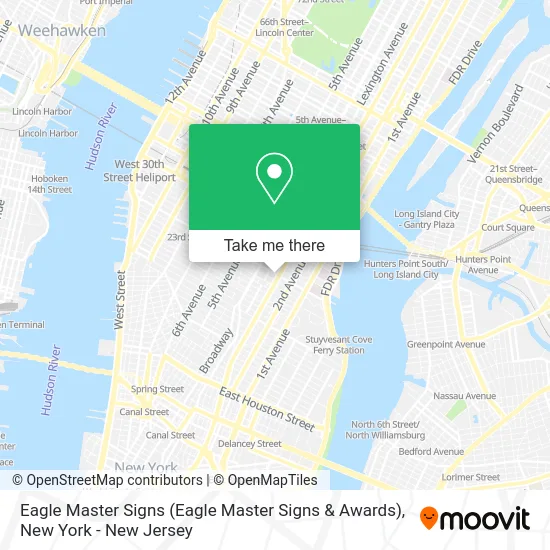 Eagle Master Signs map