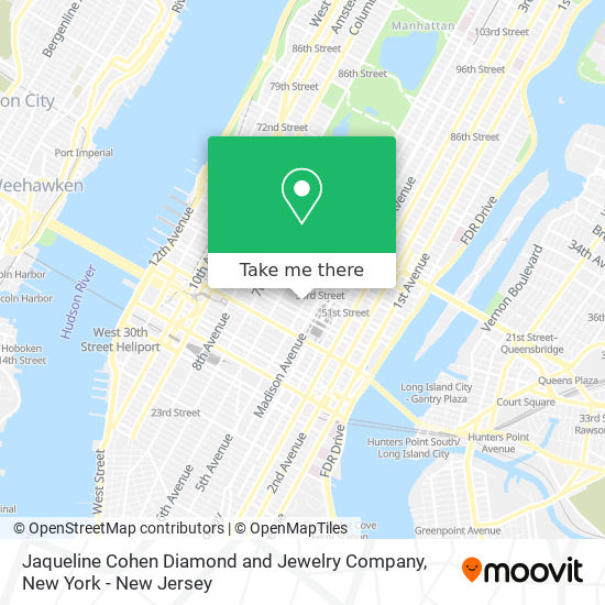 Jaqueline Cohen Diamond and Jewelry Company map