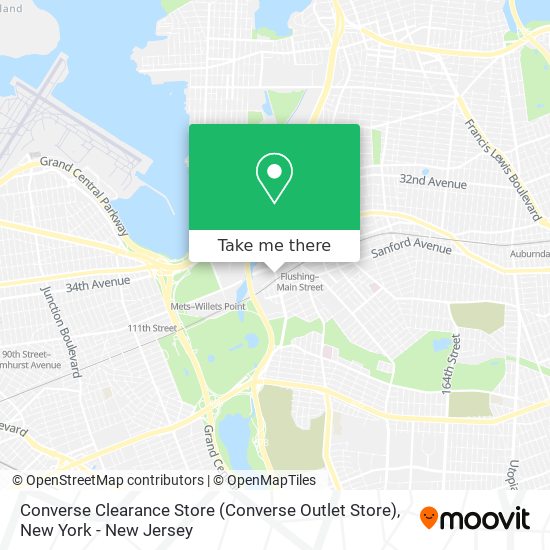 How get to Converse Clearance (Converse Outlet in Queens by Subway, Bus or Train?