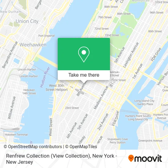 Renfrew Collection (View Collection) map