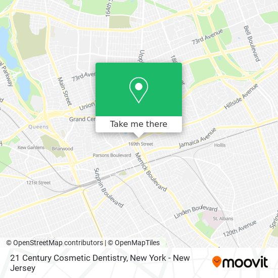 Mapa de 21 Century Cosmetic Dentistry