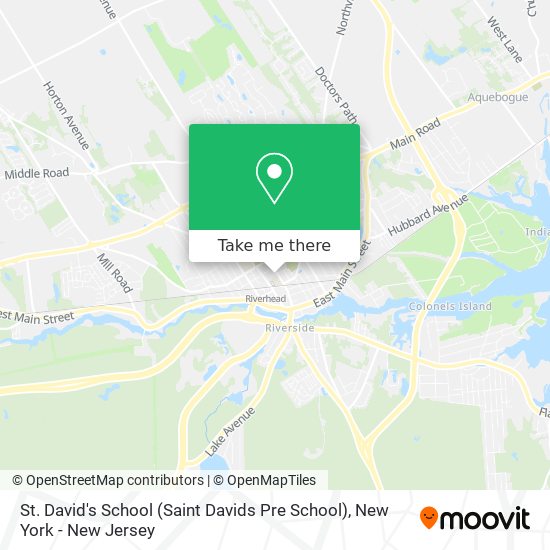 Mapa de St. David's School (Saint Davids Pre School)