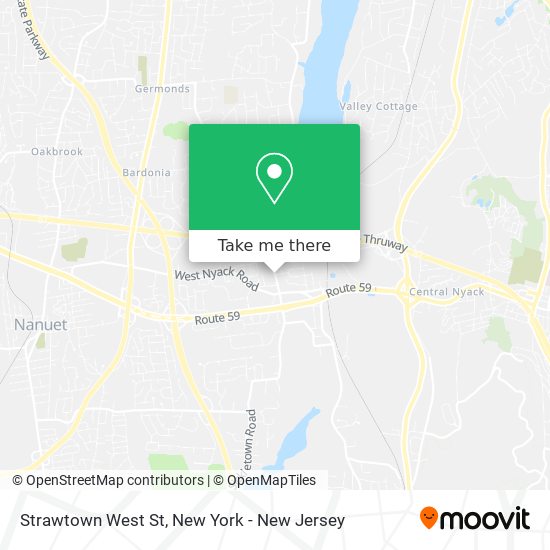 Mapa de Strawtown West St