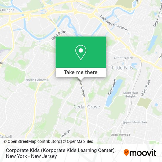 Mapa de Corporate Kids (Korporate Kids Learning Center)