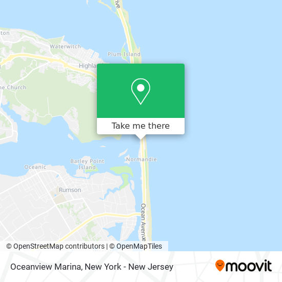 Oceanview Marina map