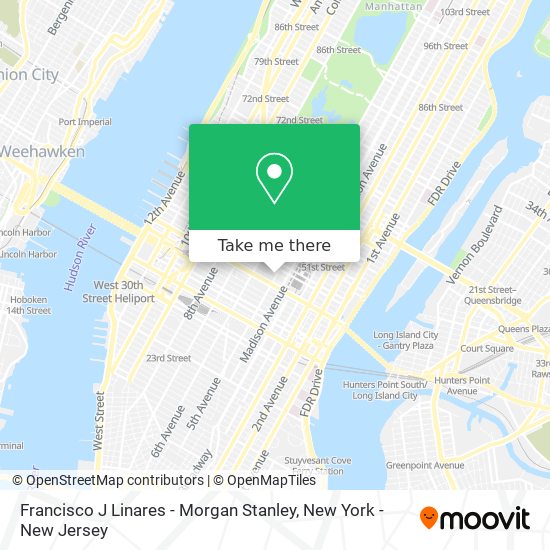 Mapa de Francisco J Linares - Morgan Stanley