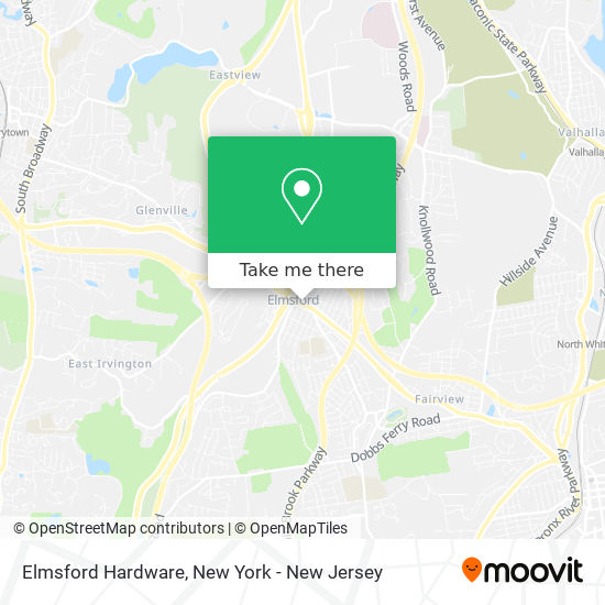 Mapa de Elmsford Hardware