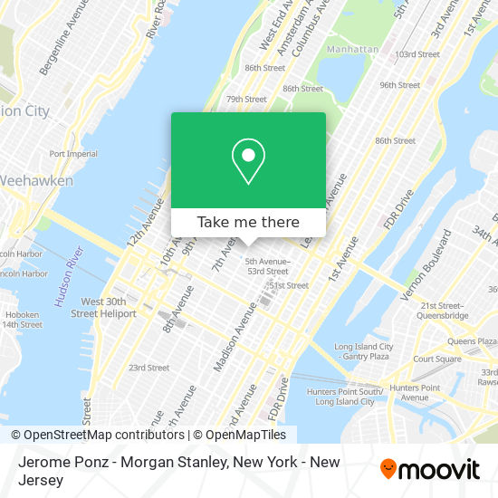 Jerome Ponz - Morgan Stanley map