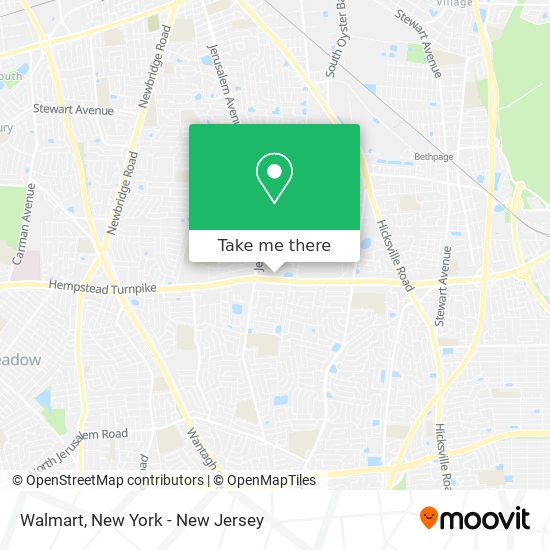 Mapa de Walmart