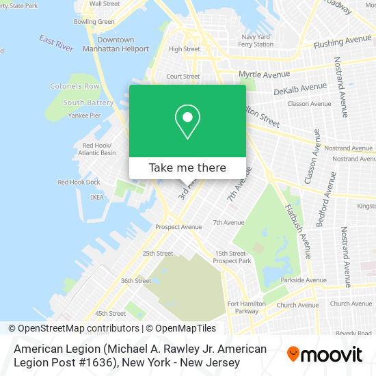 American Legion (Michael A. Rawley Jr. American Legion Post #1636) map