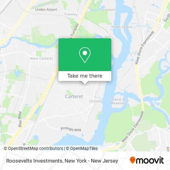 Mapa de Roosevelts Investments