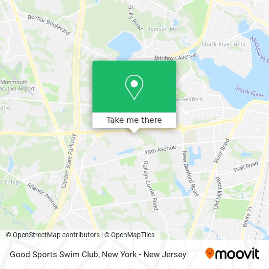 Mapa de Good Sports Swim Club