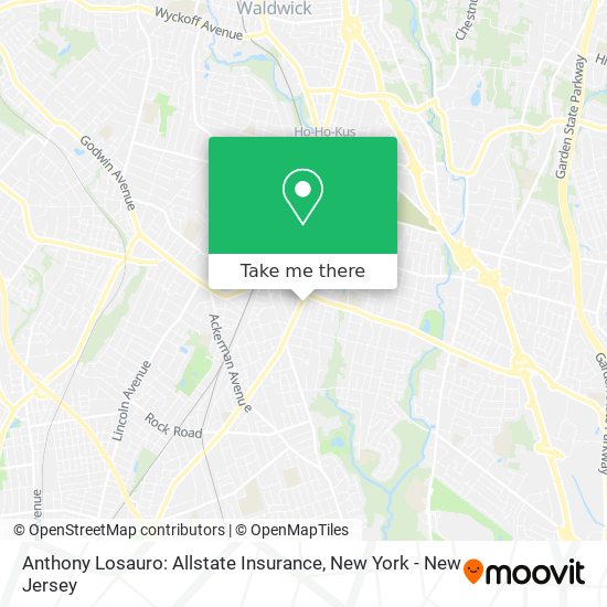 Mapa de Anthony Losauro: Allstate Insurance