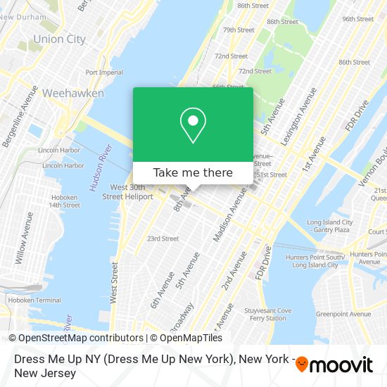 Mapa de Dress Me Up NY (Dress Me Up New York)