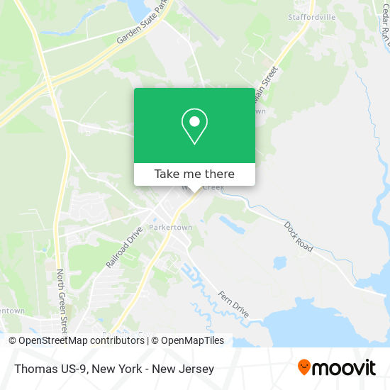 Thomas US-9 map