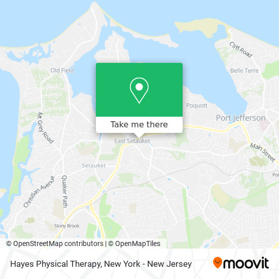 Mapa de Hayes Physical Therapy