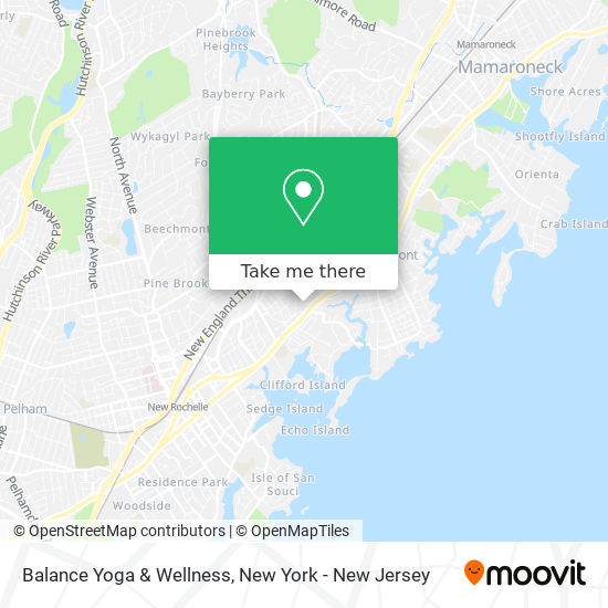 Balance Yoga & Wellness map