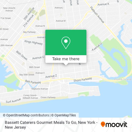 Bassett Caterers Gourmet Meals To Go map
