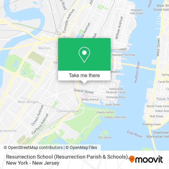 Resurrection School (Resurrection Parish & Schools) map