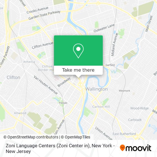 Zoni Language Centers (Zoni Center in) map