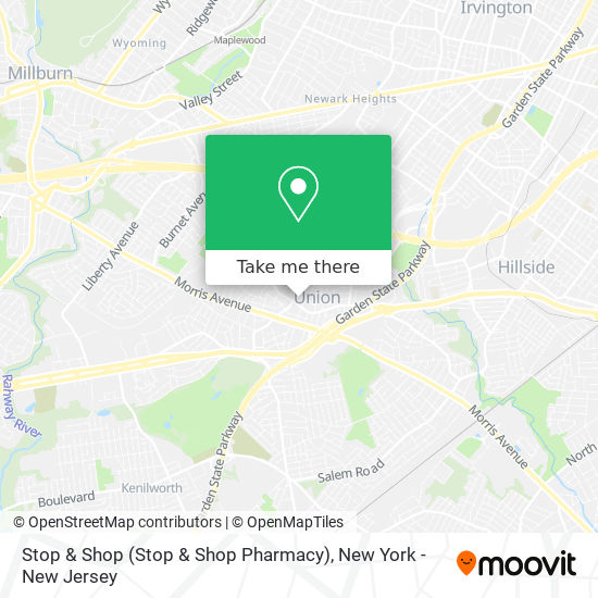 Mapa de Stop & Shop (Stop & Shop Pharmacy)