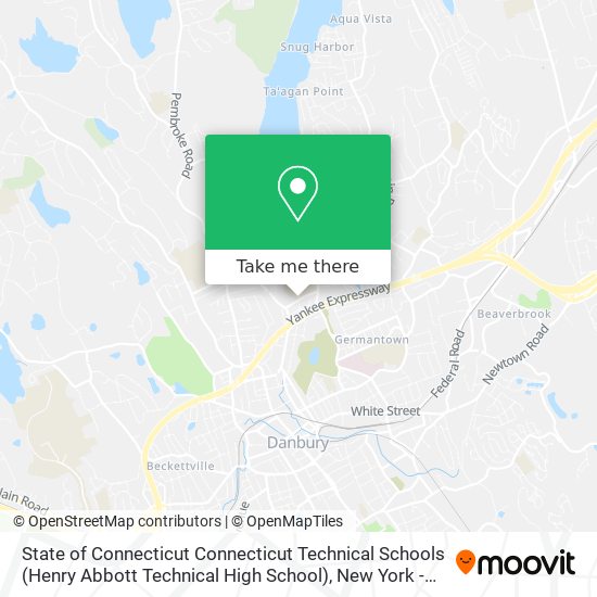 State of Connecticut Connecticut Technical Schools (Henry Abbott Technical High School) map