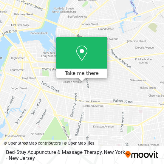 Bed-Stuy Acupuncture & Massage Therapy map