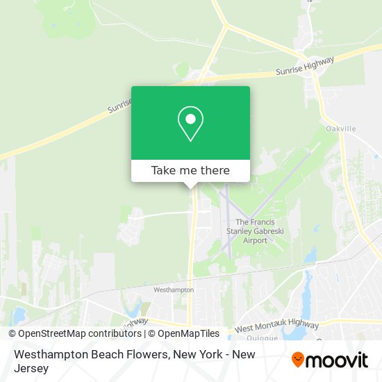 Mapa de Westhampton Beach Flowers