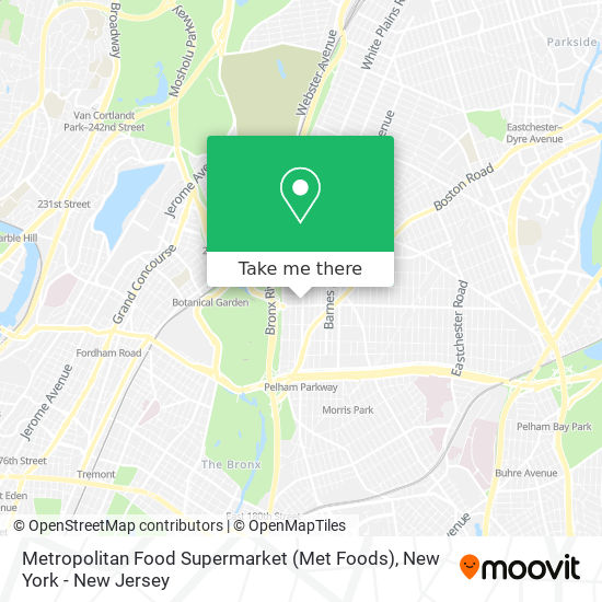 Metropolitan Food Supermarket (Met Foods) map