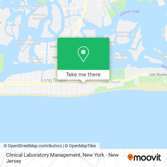 Clinical Laboratory Management map