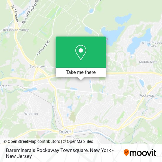 Mapa de Bareminerals Rockaway Townsquare