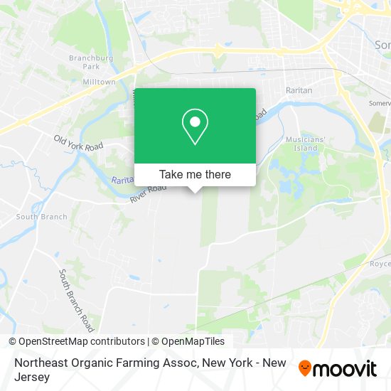 Northeast Organic Farming Assoc map