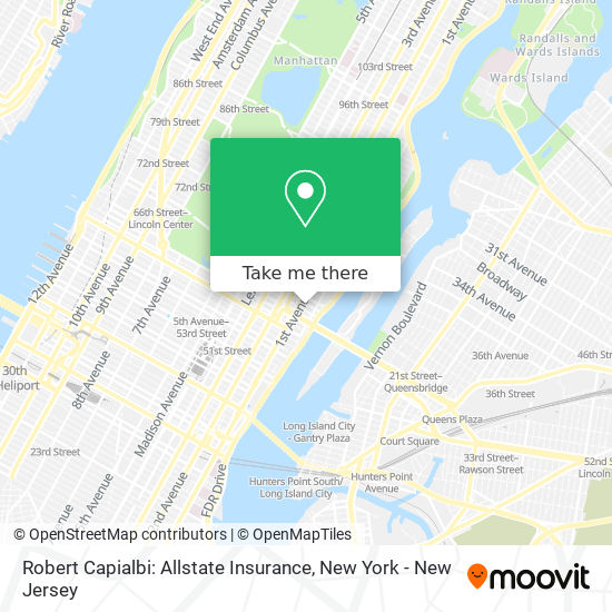 Mapa de Robert Capialbi: Allstate Insurance