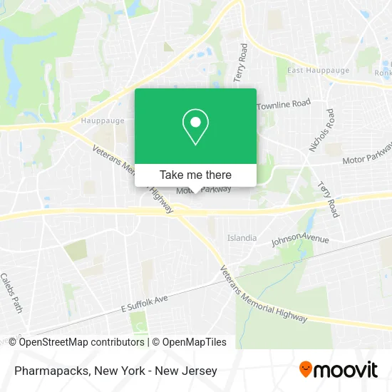 Pharmapacks map