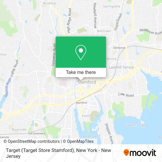 Target (Target Store Stamford) map