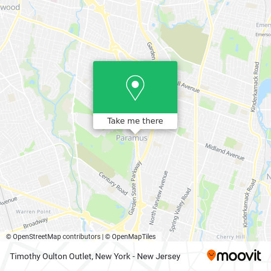 Timothy Oulton Outlet map