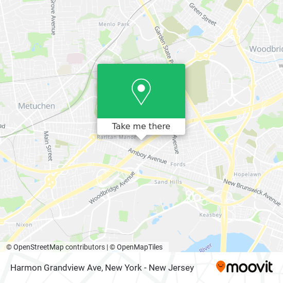 Mapa de Harmon Grandview Ave