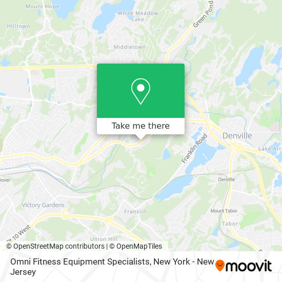 Omni Fitness Equipment Specialists map