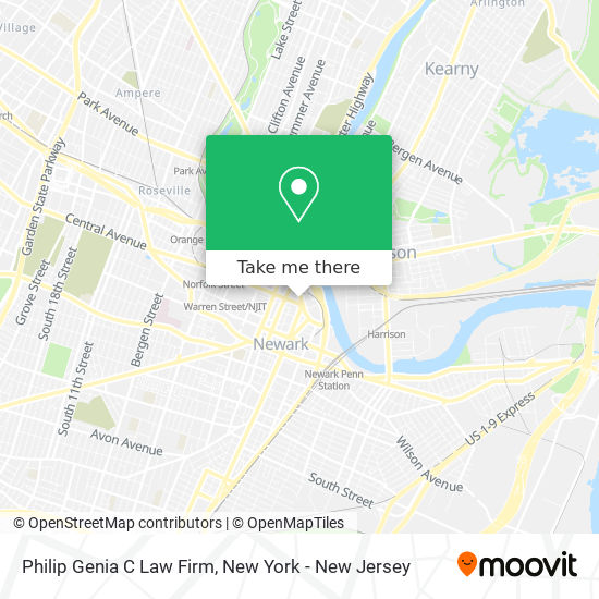 Philip Genia C Law Firm map