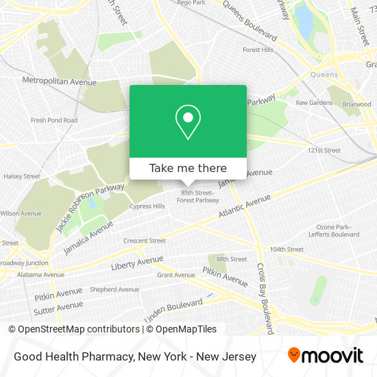 Good Health Pharmacy map