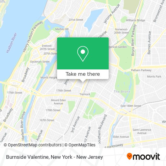 Burnside Valentine map