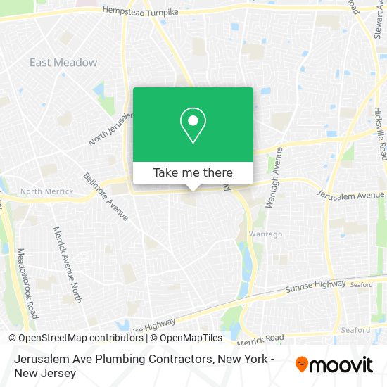 Mapa de Jerusalem Ave Plumbing Contractors