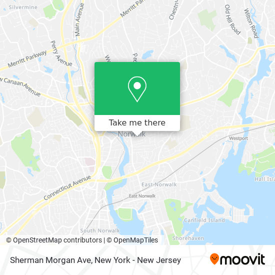 Mapa de Sherman Morgan Ave