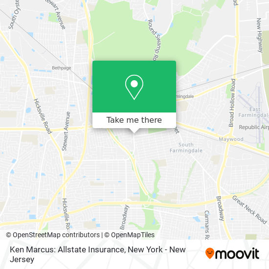 Mapa de Ken Marcus: Allstate Insurance