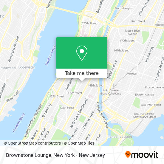 Brownstone Lounge map