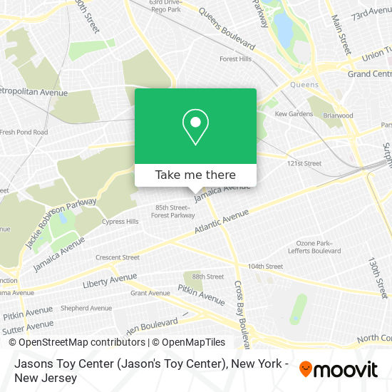 Mapa de Jasons Toy Center (Jason's Toy Center)