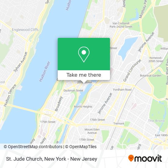 Mapa de St. Jude Church