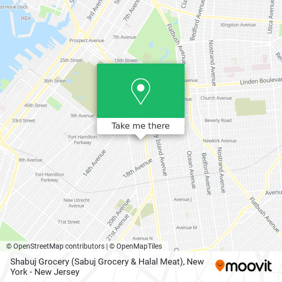 Shabuj Grocery (Sabuj Grocery & Halal Meat) map