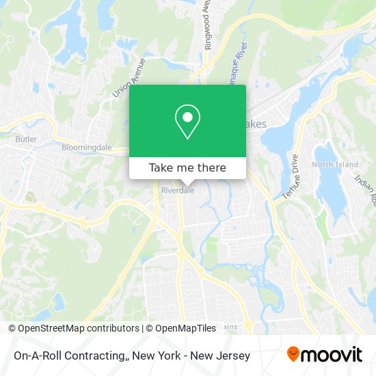 On-A-Roll Contracting, map