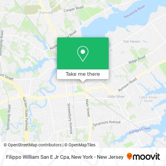 Filippo William San E Jr Cpa map